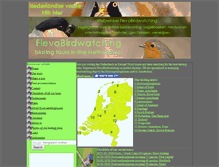 Tablet Screenshot of birdsnetherlands.nl